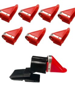 Ersatzklingen Elektrische Kartoffelschäler 8 Klingen + 1 Halter Automatischer Rotierender Apfelschäler Zubehör