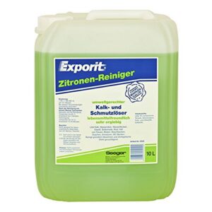 Exporit Zitronenreinigung für Haus und Garage im 10 Liter Kanister – Naturfreundlich, Duftend und praktisch