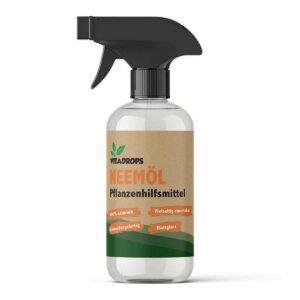 Neemöl Spray | Pflanzenpflege | Für alle Pflanzen geeignet | natürliches Schädlingsbekämpfungsmittel | Mit Emulgator | 5