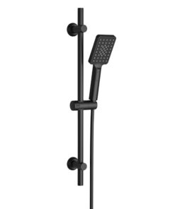 Edelstahl Duschstange 70cm Görbach für Badezimmer | Duschset Görbach mit Schlauch und Halterung | Duschbrause Görbach f