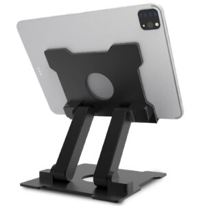 AJ Advancegin Tablet Ständer Black Hochwertige Aluminium-Halterung Kompatibel mit Vielen Tablets bis 13,5 Zoll