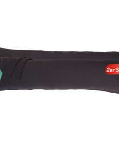 Seitenschläferkissen Bezug 40 x 145 %100 Baumwolle OEKO-TEX Made in Green Atmungsaktiv Kissenbezug für Livessa Kissen