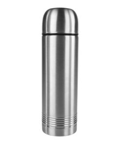 Emsa Senator Thermosflasche 1000ml | Edelstahl | Safe Loc Verschluss | Isolierflasche