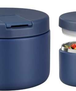 Itslife Warmhaltebecher für Kinder 350ml Edelstahl Blue