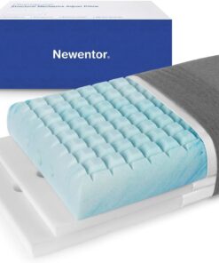 Newentor® Höhenverstellbares Memory Foam Kissen - Orthopädisches Nackenstützkissen - Ergonomisches Kissen - Hochwertige