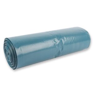 80 Stück Hygoclean Müllsäcke Premium, 160 l | blau, Rolle, LDPE, L: 120cm, B: 90cm, Abfallbeutel, Müllsäcke, Hausmüll