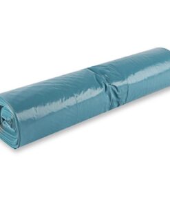 Premium HygoClean Müllsäcke, 240 l, blau | LDPE, Rolle, 60 Stück (6 x 10 Stk), 100% Recyclingmaterial, extra großer Müll
