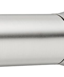 Amazon Basics Verstellbare Duschvorhang-Spannstange Nickel 107-185 cm