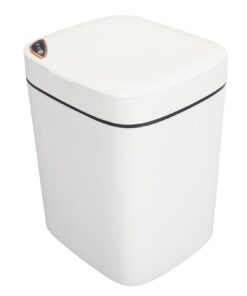 SIXRUN Intelligenter Mülleimer, Wasserdicht, Automatischer Mit Bewegungsmelder (12L), perfekt für Badezimmer, Wohnzimmer