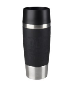 Emsa 513361 Travel Mug Classic Thermo-/Isolierbecher - Kept 4h heiß und 8h kalt, 360 ml Fassungsvermögen,Quick-Press-Ver