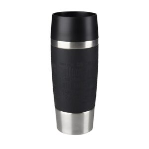 Emsa 513361 Travel Mug Classic Thermo-/Isolierbecher - Kept 4h heiß und 8h kalt, 360 ml Fassungsvermögen,Quick-Press-Ver