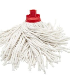 MIKONI Classic Mop Ersatzkopf für Wischer, Baumwollwischmop, 100% Baumwolle, 200g, für Haushaltsverwenden, Duschen und B