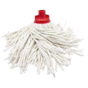 MIKONI Classic Mop Ersatzkopf für Wischer, Baumwollwischmop, 100% Baumwolle, 200g, für Haushaltsverwenden, Duschen und B