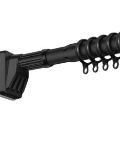NoDrill Duschvorhangstange – verstellbare Teleskop-Klemmstange ohne Bohren, 160–250 cm