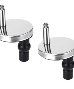 Edelstahl WC Deckel Befestigung für Meisten Toilettendeckel - Universal Toilettendeckel Ersatzteile - Wiederverwendbar