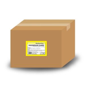Magnesium Flakes aus dem Toten Meer - 25kg - naturbelassenes Magnesiumkristall - für Ölherstellung, Spray, Fuß- & Vollba