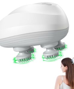 ADDLIVE Elektrische Kopfmassagegerät für Entspannung und Ganzkörpermassage | Wasserdichtes Kopfhaut Massagegerät ADDLIV