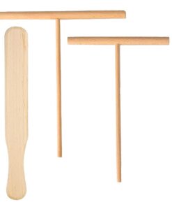 LEMLIN Crepes Verteiler Set für Enthusiasten bei Bäckerei, Flache Crepes Wendeplatten und Teigverteiler im Sortiment