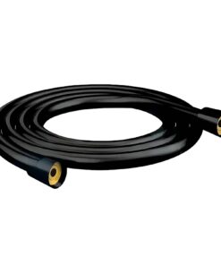 1,5M Duschschlauch Schwarz Auslaufsicher Verdrehschutz Universalanschluss 1/2" 150cm mit Messinganschlüssen | 1,5M Dusc