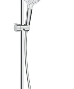 Hansgrohe Crometta S - Duschsystem mit Einhebelmischer & Regendusche (240 mm) für Badrgbmer, Regendusche & Lineardusche,