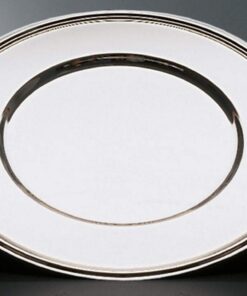 APS Edelstahl Platzteller Ø 33 cm - hochglanzpoliert, stapelbar & spülmaschinengeeignet