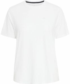 NORTH BEND NBTaga Damen sportliches T-Shirt atmungsaktiv und komfortabel, Größe 44, White - 1002 - atmarginTop(labels=['