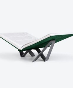 Stet Studios Bücherständer |0 | Minimalistischer Rezeptbuchständer aus Stahl für Küche | Präsentationsständer | Moderner