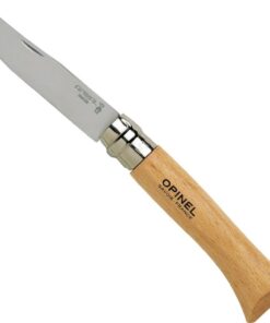 Opinel Taschenmesser mit Edelstahl-Klinge für Outdoor-Entusiaste | Opinel Taschenmesser Edelstahl-Klinge - Ideal für Hä