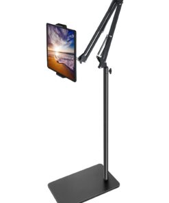 3kg Basisverstellbarer Tablet Bodenständer für Bett und Sofa - perfekt für iPad, iPhone, Samsung Tab, Handy und E-Reade