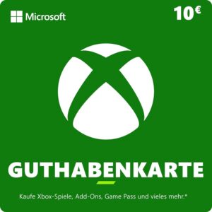 Xbox Guthaben 10 EUR für Xbox Series X/S, One & Windows [Download Code]