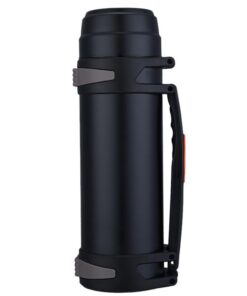 Favourall Isolierflasche 2L / 2,5L | Edelstahl Doppelwand | Auslaufsicherer Deckel für Büro, Auto, Zuhause, Wandern, Cam