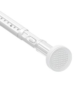 Gardinenstange ohne Bohren 220-300cm Ø32mm - Ausziehbare Multifunktionale Klemmstange für Dusche & Garderobe