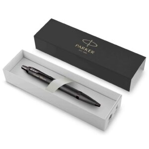 Parker IM Monochrome Kugelschreiber mit Gravur | Premium Stift | personalisiertes Geschenk | Jahrestag | Geburtstag | Ge