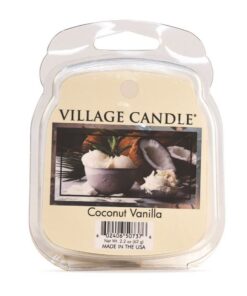Village Candle Premium Fragrance Wax Melts 6 Pack - Creamy Vanilla + Duftmelts + Zuhause + Entspannung +-langanhaltend +
