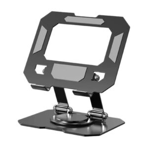 Tablet Ständer 360°Drehbar und Verstellbar, kompatibel mit iPad, iPhone und Kindle (4-16 Zoll Plattform), quadratischer