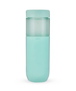 HOST FREEZE Double Wändige Isolierter Wasserflasche Freezer Tumbler mit Aktivkühlzubereitung aus Edelstahl und Silikongr