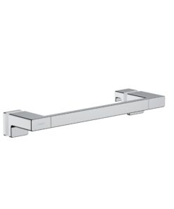 Hansgrohe AddStoris - Duschtürgriff, Haltegriff für Dusche, verdeckte Befestigung, chromatisch glänzend, Badezimmer Zube