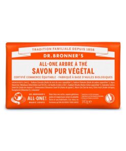 Dr. Bronner Teebaum Seife Natrue - Bio-zertifizierte Kastilien-Seife für reine Haut