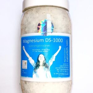 Magnesium-Chlorid Granulat LABORGEPRÜFT FürSportler im Training 1000ml Weithalsdose Hohe Leistungsspitze!