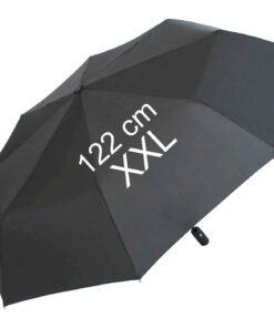 iX-brella XXL Taschenschirm - Automatische Auf-/Zu-Funktion - Familiär - Sommerurlaub - 122 cm großes Dach - Water-Repel