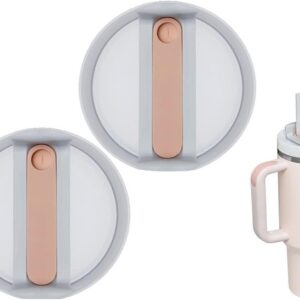40oz Spill Proof Splash Resistant Stanley Cup Ersatzdeckel für Kaffeebecher und mehr wiederverwendbar 2 Stück