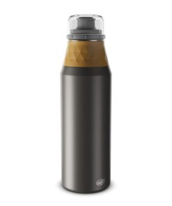 Alfi ENDLESS BOTTLE 900ml, leichte Edelstahlflasche für Kohlensäure ohne Fingerabdrücke