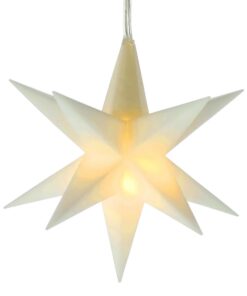 Spetebo LED Weihnachtsstern 3D warm weiß - Deko Leuchtstern für Weihnachten | Spetebo LED Weihnachtsstern 3D warm weiß