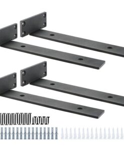 Schwerlastkonsole Regalhalterung 10" Regalwinkel für Wandregale | 10" Regalträger Schwerlast Konsole für Regale | Wandr
