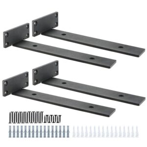 Schwerlastkonsole Regalhalterung 10" Regalwinkel für Wandregale | 10" Regalträger Schwerlast Konsole für Regale | Wandr