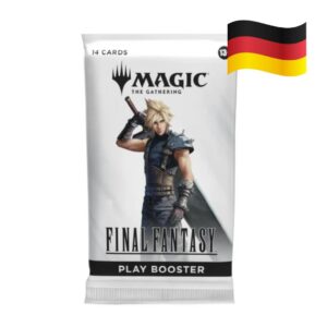 FINAL Fantasy Play Booster - Magic: The Gathering - 14 Karten | Universes Beyond + Heartforcards® Versandschutz