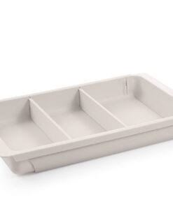 Tescoma FlexiSPACE Verstellbarer Schubladeneinsatz 330-555 mm Beige für Küchenschubladen
