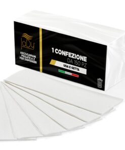 JaDy - Papierhandtücher Z-Falz | Saugfähig & Langlebig für Büro & Restaurant | Ökologisch & Universaleinsetzbar | Reine