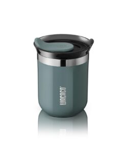 Doppelwandiger Edelstahl-Reisebecher WACACO Octaroma Classico, Vakuumisolierte Kaffeebecher für Büro und Outdoor, Trinkd