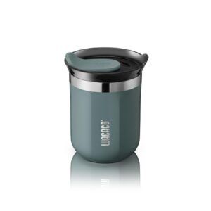 Doppelwandiger Edelstahl-Reisebecher WACACO Octaroma Classico, Vakuumisolierte Kaffeebecher für Büro und Outdoor, Trinkd
